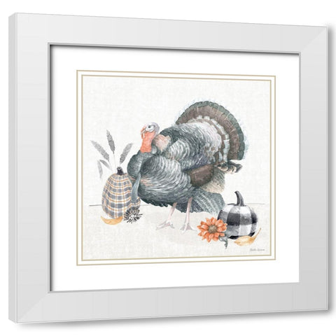 Harvest Classics IX White Modern Wood Framed Art Print with Double Matting by Grove, Beth