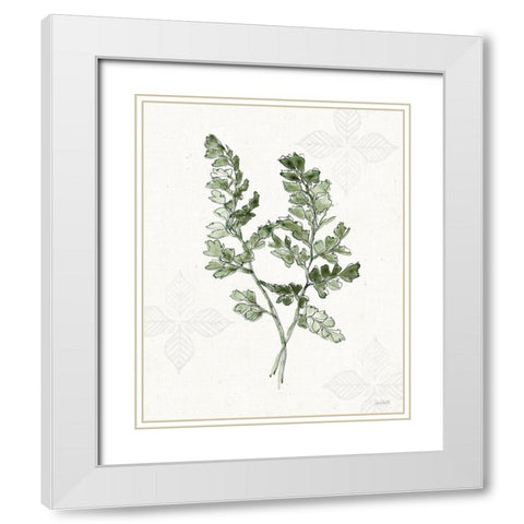 Fresh Farmhouse V White Modern Wood Framed Art Print with Double Matting by Tavoletti, Anne