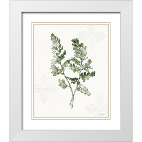 Fresh Farmhouse V White Modern Wood Framed Art Print with Double Matting by Tavoletti, Anne