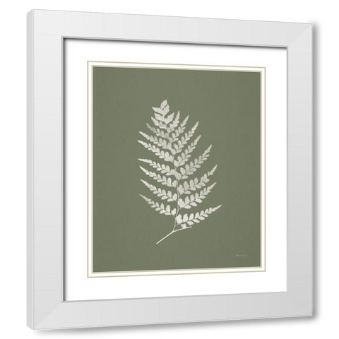 True Green X White Modern Wood Framed Art Print with Double Matting by Pertiet, Katie