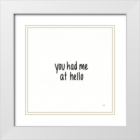 Beautiful Chaos II White Modern Wood Framed Art Print with Double Matting by York, Leah