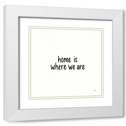 Beautiful Chaos VIII White Modern Wood Framed Art Print with Double Matting by York, Leah