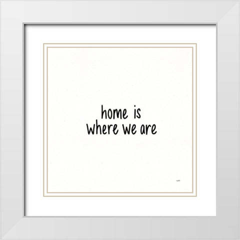 Beautiful Chaos VIII White Modern Wood Framed Art Print with Double Matting by York, Leah