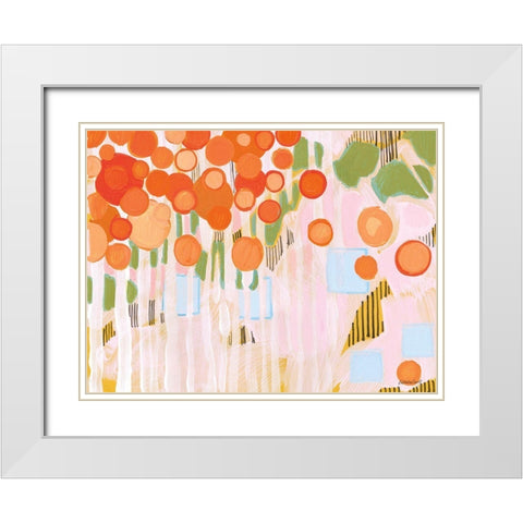 The Grove White Modern Wood Framed Art Print with Double Matting by Lovell, Kathrine