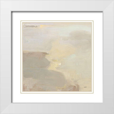 Near and Far Crop White Modern Wood Framed Art Print with Double Matting by Purinton, Julia