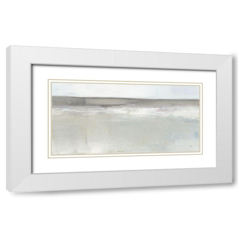 Crest of the Wave Gray White Modern Wood Framed Art Print with Double Matting by Purinton, Julia