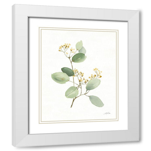 Flowers of the Wild I White Modern Wood Framed Art Print with Double Matting by Pete, Katrina