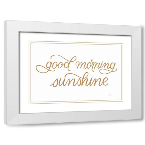 Boho Nursery XI Straight White Modern Wood Framed Art Print with Double Matting by Thorns, Becky