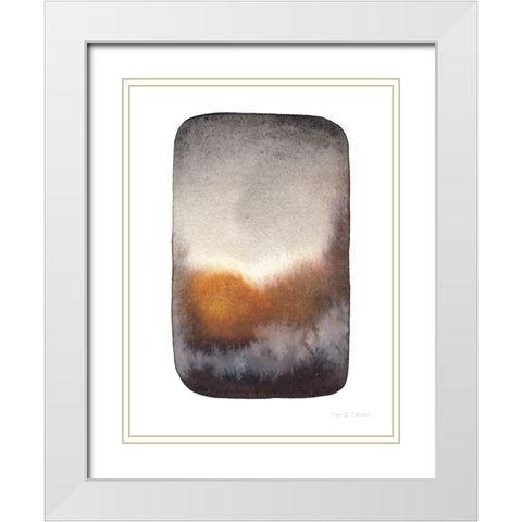 Moody Day II White Modern Wood Framed Art Print with Double Matting by Gallagher, Megan