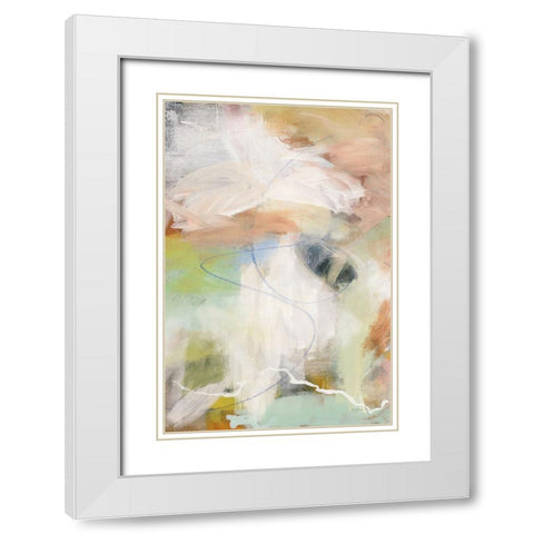 Possibilities II Light White Modern Wood Framed Art Print with Double Matting by Urban, Mary