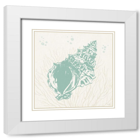 Seaside Style XI White Modern Wood Framed Art Print with Double Matting by Tavoletti, Anne