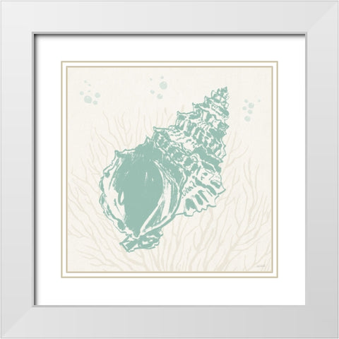 Seaside Style XI White Modern Wood Framed Art Print with Double Matting by Tavoletti, Anne