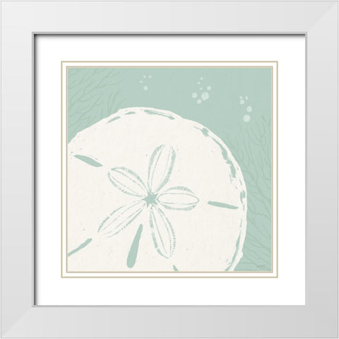 Seaside Style XII White Modern Wood Framed Art Print with Double Matting by Tavoletti, Anne