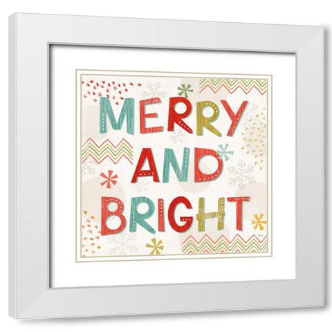 Sweet Treats VI White Modern Wood Framed Art Print with Double Matting by Charron, Veronique