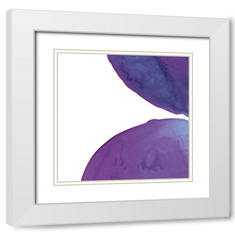 Bright Pools III White Modern Wood Framed Art Print with Double Matting by Rhue, Piper