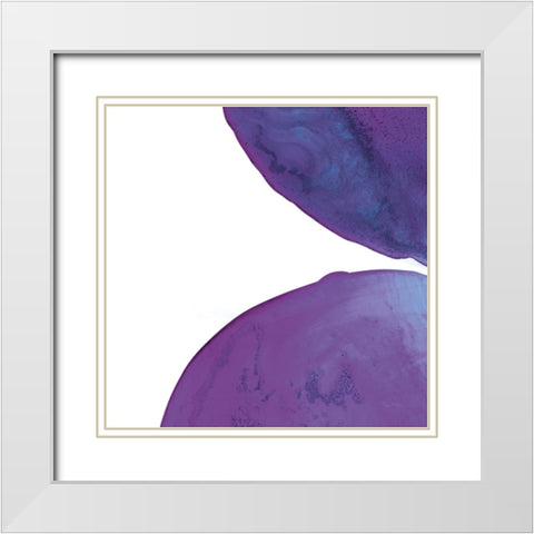 Bright Pools III White Modern Wood Framed Art Print with Double Matting by Rhue, Piper