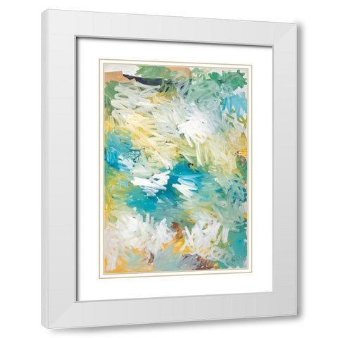Vibrancy White Modern Wood Framed Art Print with Double Matting by Youngstrom, Kent