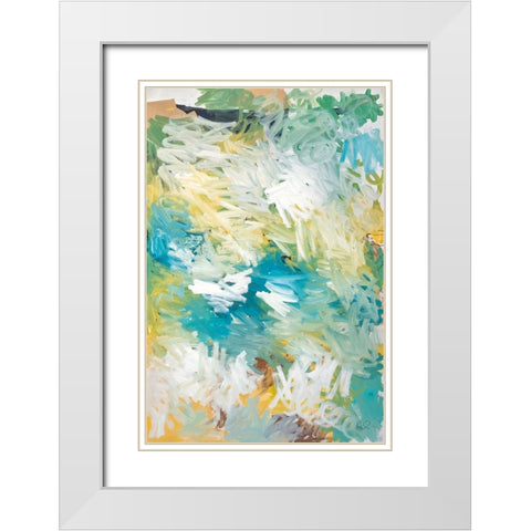 Vibrancy White Modern Wood Framed Art Print with Double Matting by Youngstrom, Kent