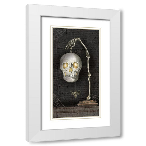 Apothecary Noir VII No Words White Modern Wood Framed Art Print with Double Matting by Schlabach, Sue