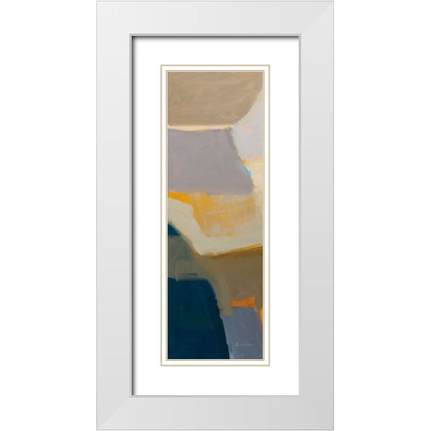 Dana Point II White Modern Wood Framed Art Print with Double Matting by Munger, Pamela