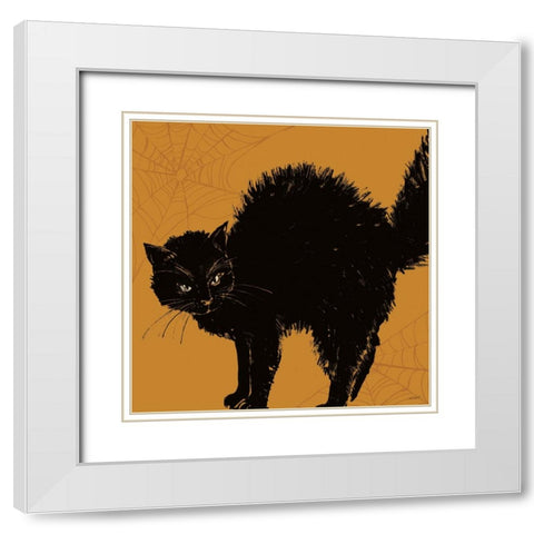 Haunted VII White Modern Wood Framed Art Print with Double Matting by Tavoletti, Anne