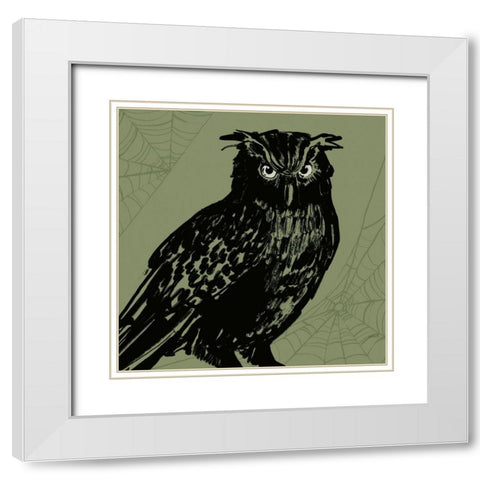 Haunted X White Modern Wood Framed Art Print with Double Matting by Tavoletti, Anne