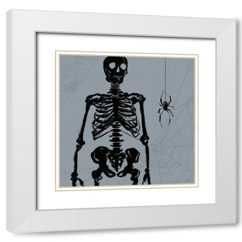 Haunted XI White Modern Wood Framed Art Print with Double Matting by Tavoletti, Anne