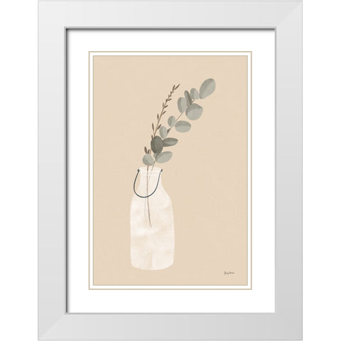 Natural Vessels I Tan White Modern Wood Framed Art Print with Double Matting by Thorns, Becky