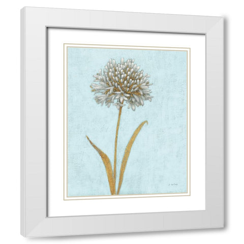 Shimmering Summer I REB Crop White Modern Wood Framed Art Print with Double Matting by Wiens, James