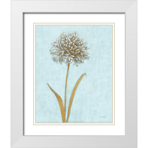 Shimmering Summer I REB Crop White Modern Wood Framed Art Print with Double Matting by Wiens, James