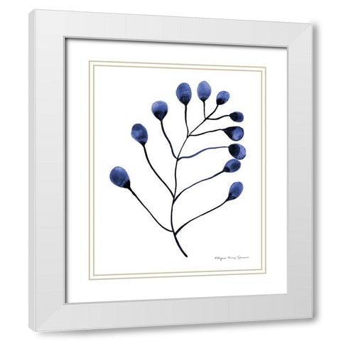 Silhouette of Nature II White Modern Wood Framed Art Print with Double Matting by Kucwaj-Tybur, Kasia