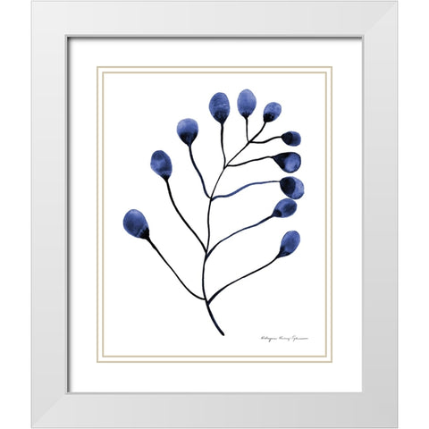 Silhouette of Nature II White Modern Wood Framed Art Print with Double Matting by Kucwaj-Tybur, Kasia