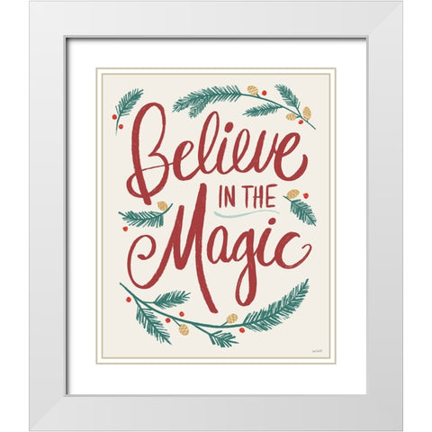 Seasonal Shades II White Modern Wood Framed Art Print with Double Matting by Tavoletti, Anne