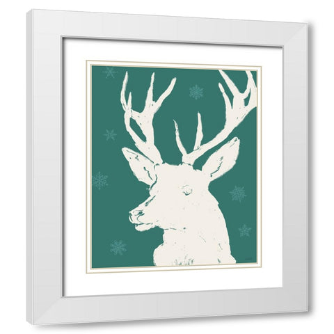 Seasonal Shades V White Modern Wood Framed Art Print with Double Matting by Tavoletti, Anne