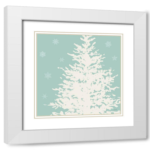 Seasonal Shades VII White Modern Wood Framed Art Print with Double Matting by Tavoletti, Anne