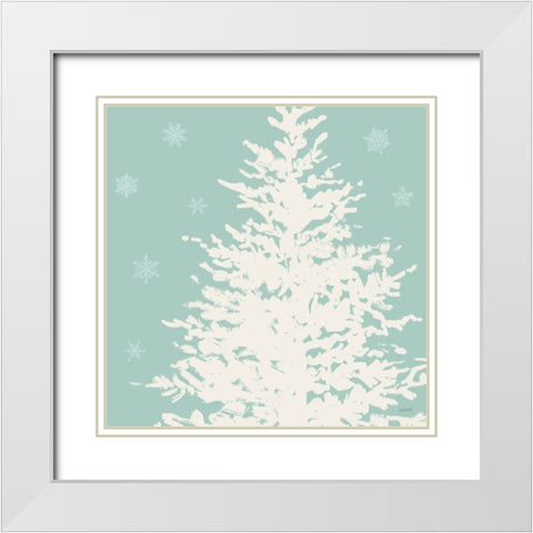 Seasonal Shades VII White Modern Wood Framed Art Print with Double Matting by Tavoletti, Anne