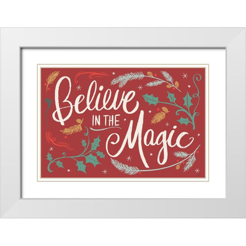 Seasonal Shades I Color White Modern Wood Framed Art Print with Double Matting by Tavoletti, Anne