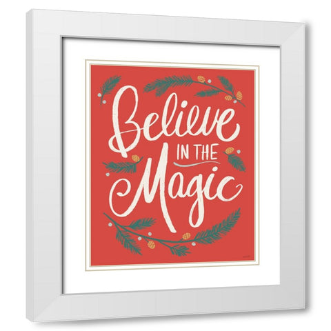 Seasonal Shades II Color White Modern Wood Framed Art Print with Double Matting by Tavoletti, Anne