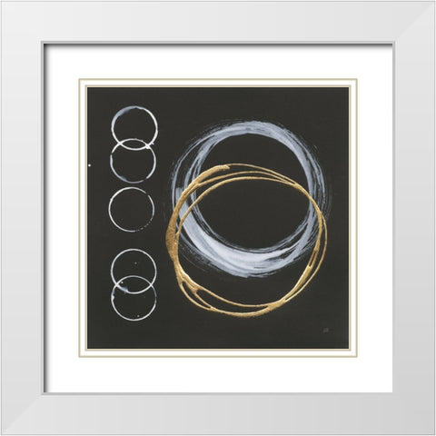 Imaging I White Modern Wood Framed Art Print with Double Matting by Paschke, Chris
