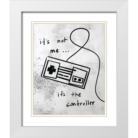 Arcade III White Modern Wood Framed Art Print with Double Matting by Youngstrom, Kent