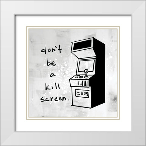 Arcade VI White Modern Wood Framed Art Print with Double Matting by Youngstrom, Kent