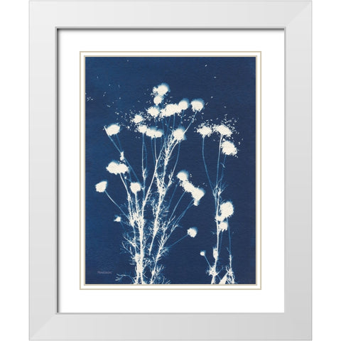 Alpine Flower VI White Modern Wood Framed Art Print with Double Matting by Ferguson, Kathy