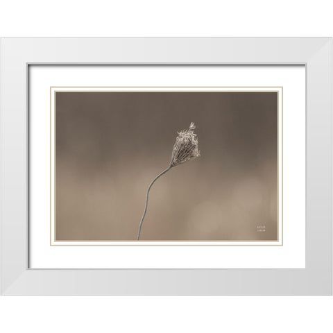 Upcoming Release White Modern Wood Framed Art Print with Double Matting by Larson, Nathan