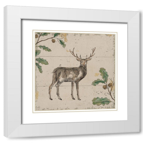 Wild and Beautiful V Color White Modern Wood Framed Art Print with Double Matting by Brissonnet, Daphne