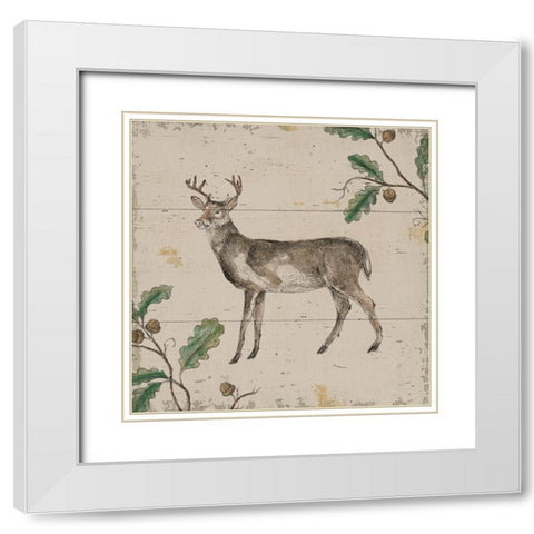Wild and Beautiful VI Color White Modern Wood Framed Art Print with Double Matting by Brissonnet, Daphne