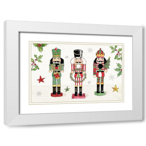 Signs of the Season I White Modern Wood Framed Art Print with Double Matting by Tavoletti, Anne