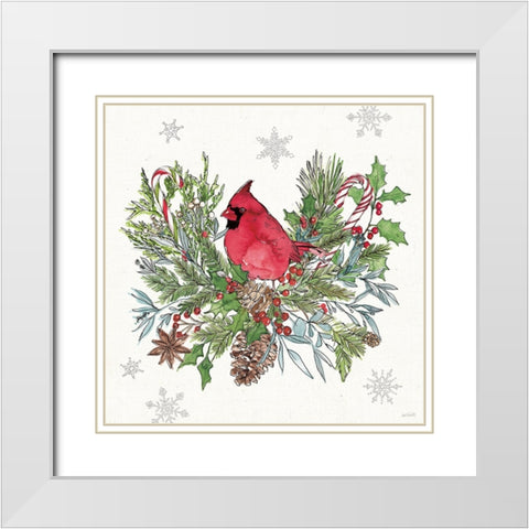 Signs of the Season III White Modern Wood Framed Art Print with Double Matting by Tavoletti, Anne