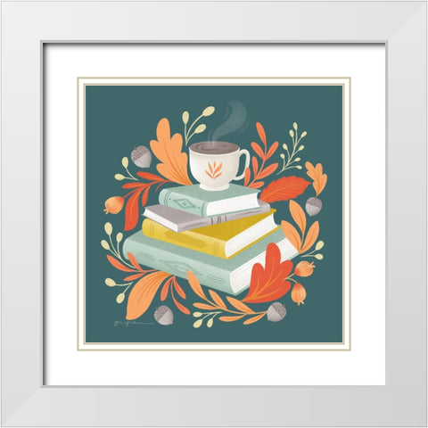 Sweater Weather V White Modern Wood Framed Art Print with Double Matting by Graham, Gia