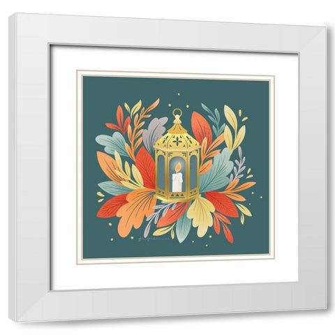 Sweater Weather IX White Modern Wood Framed Art Print with Double Matting by Graham, Gia