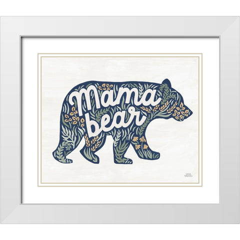 Lakeside Days XI White Modern Wood Framed Art Print with Double Matting by Marshall, Laura